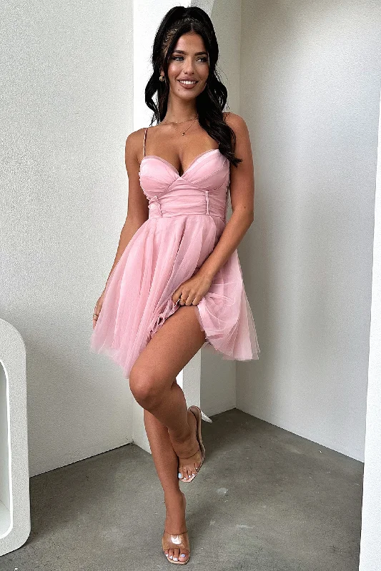 Emilia Dress - Pink