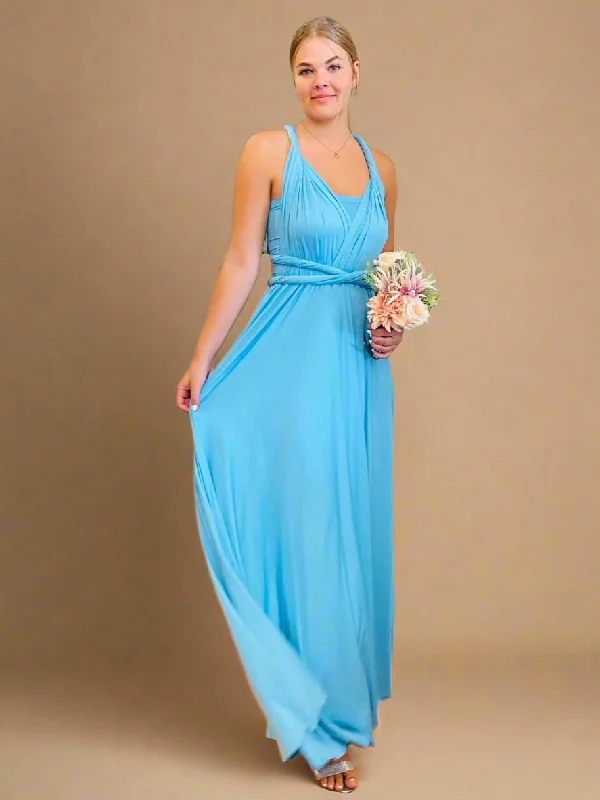 Turquoise Convertible Infinity bridesmaid dress Express NZ wide