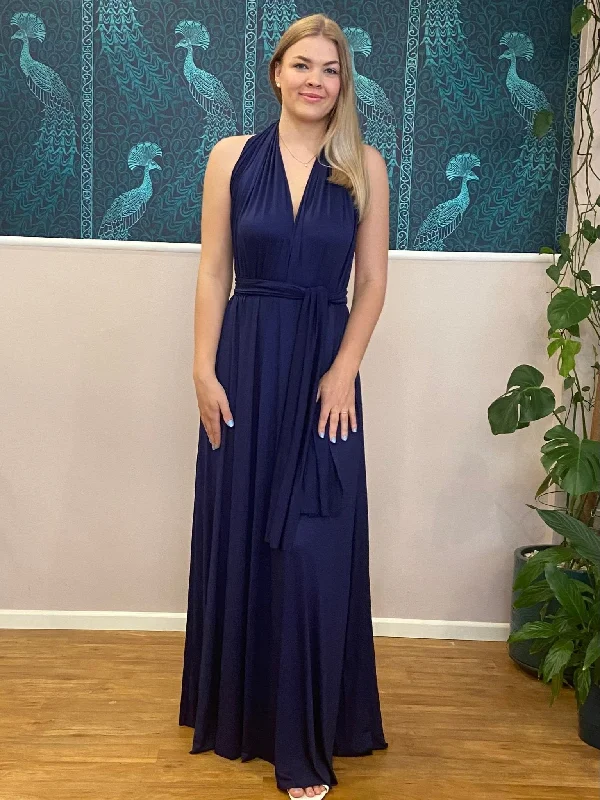 Navy convertible Infinity bridesmaid dress Express NZ wide