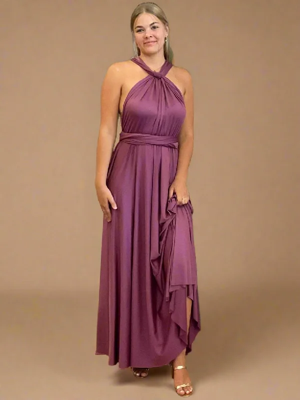 Sunset Purple Convertible Infinity bridesmaid dress Express NZ wide