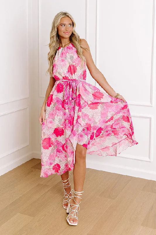 Memories On Repeat Floral Midi