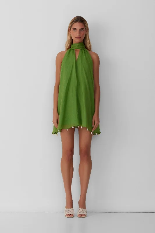 Mio Mini Dress - Lime