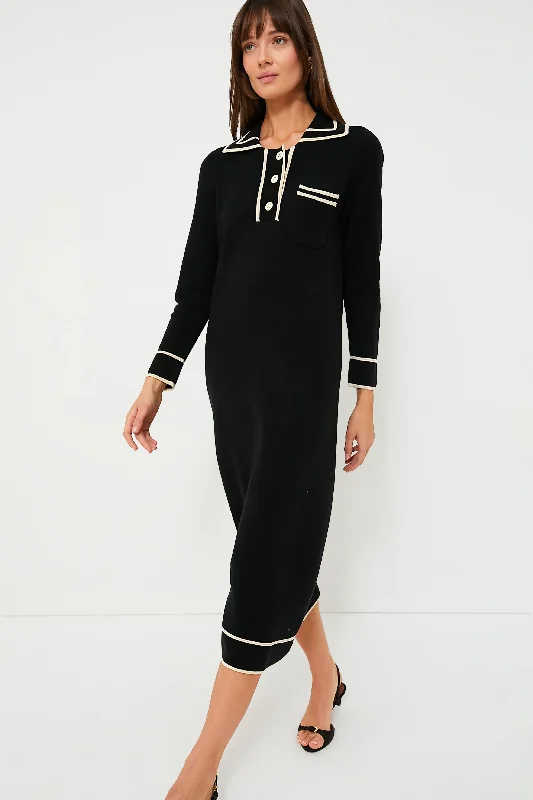 Black Eleonora Maxi Dress