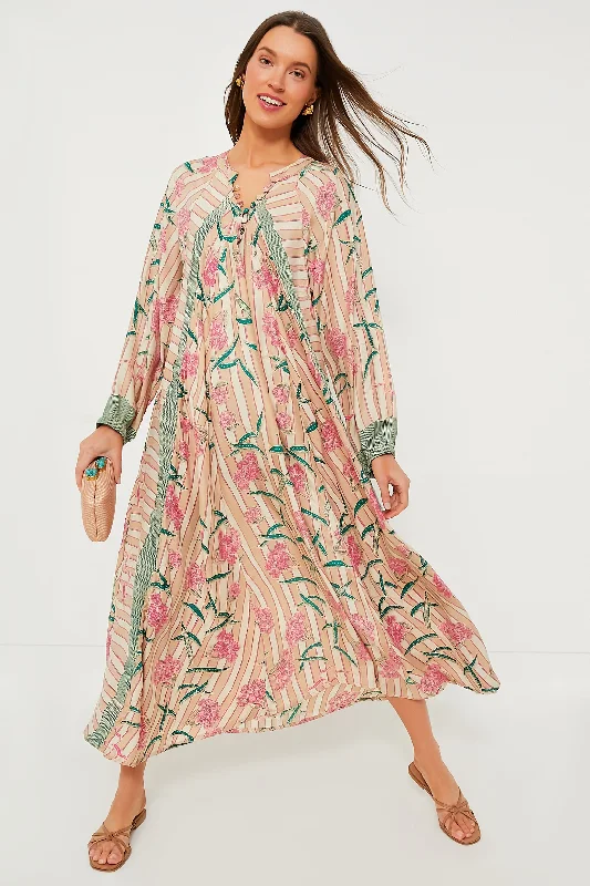 Chamomile Rose Fiore Maxi Dress