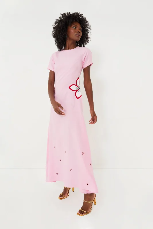 Fondant Pink Kandra Maxi Dress