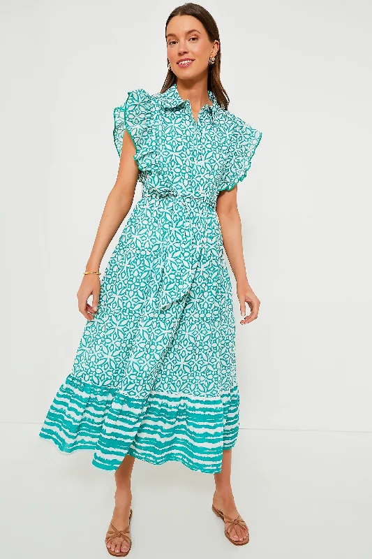 Green Cordoba Ernestine Maxi Dress