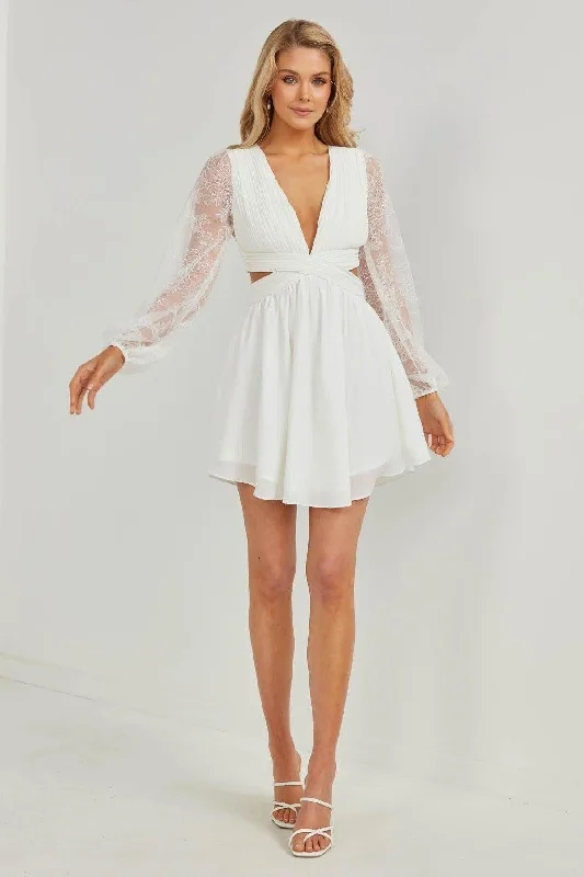 Everleigh Dress - White